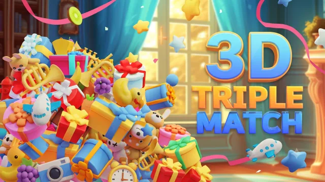 3D Üçlü Eşleştirme oyununun kapağı