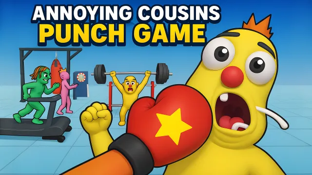 Annoying Cousins Yumruk Oyunu oyununun kapağı