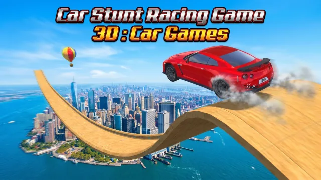 Araba Akrobasi Yarışı Oyunu 3D: Araba Oyunları oyununun kapağı