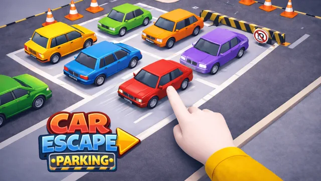Araba Kaçış Park Etme oyununun kapağı