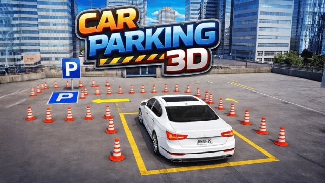 Araba Park Etme 3D oyununun kapağı