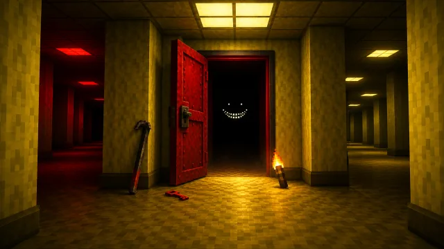 Backrooms Üretim oyununun kapağı