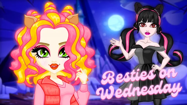 Besties Üzerinde Çarşamba oyununun kapağı