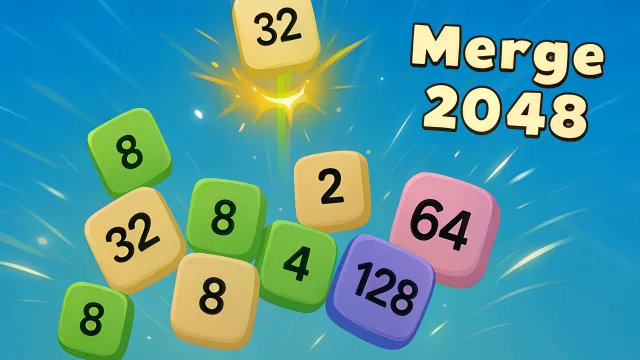 Birleştirme 2048 oyununun kapağı