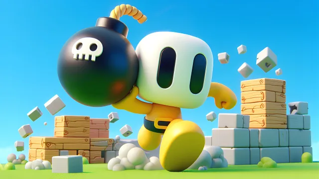 Bombaman 3D oyununun kapağı