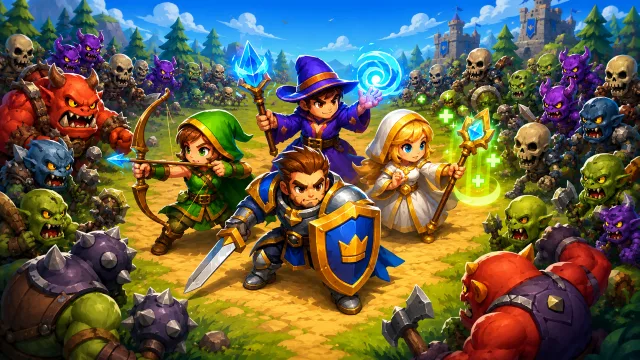 Boşta Savaşçı Tales oyununun kapağı