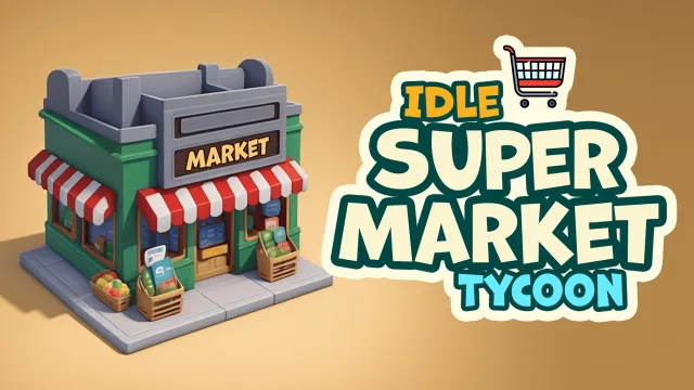 Boşta Süpermarket İşletme oyununun kapağı