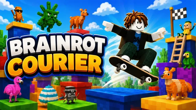 Brainrot Kurye oyununun kapağı