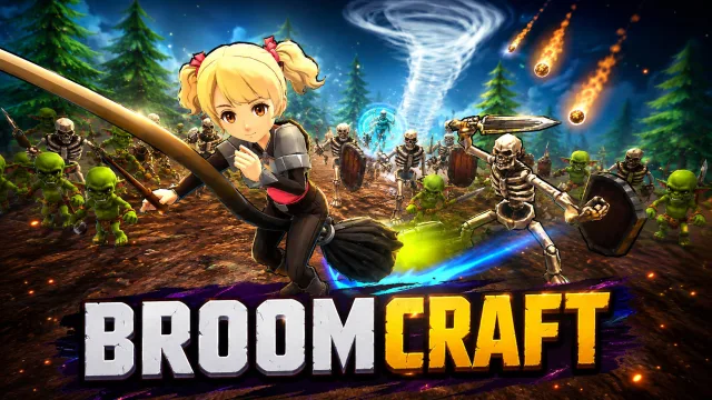 Broomcraft Mystic Evasion oyununun kapağı