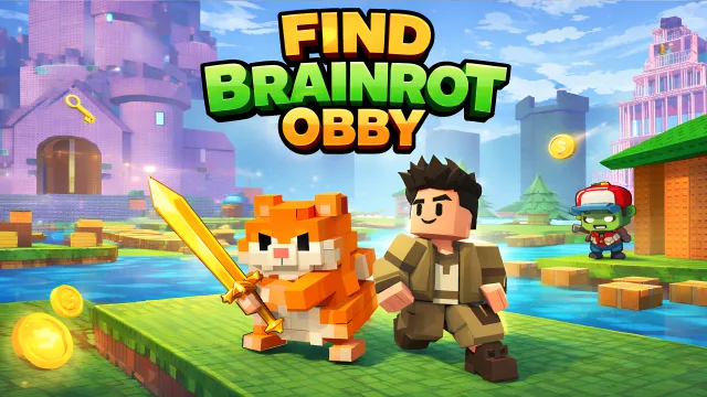 Bul Brainrot Engel Parkuru oyununun kapağı