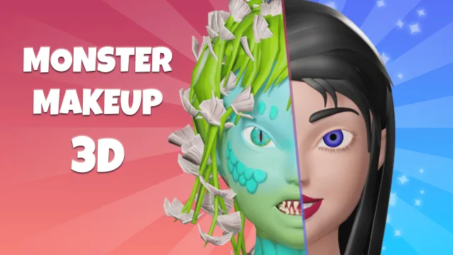 Canavar Makyaj 3D oyununun kapağı
