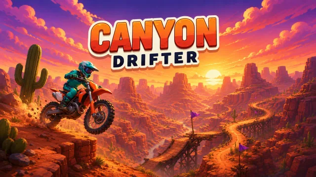 Canyon Drifter oyununun kapağı