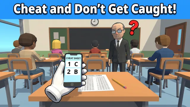 Cheat Ve Don'T Al Caught oyununun kapağı