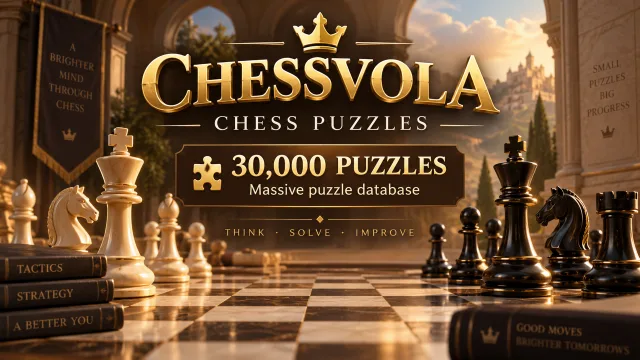Chessvola Bulmacalar oyununun kapağı