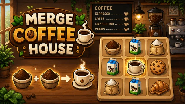 Coffe Birleştirme Ev oyununun kapağı