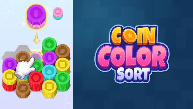 Coin Renk Sıralama oyununun kapağı
