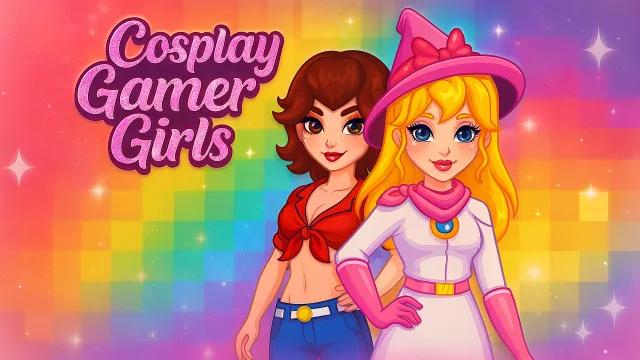 Cosplay Gamer Kızlar oyununun kapağı