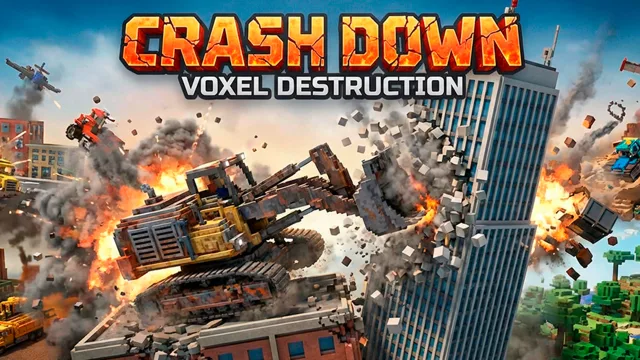 Crashdown Voksel Yıkım oyununun kapağı