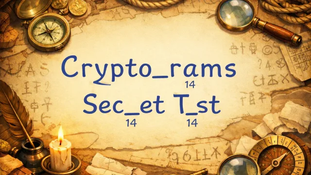 Cryptograms: Sır Text oyununun kapağı