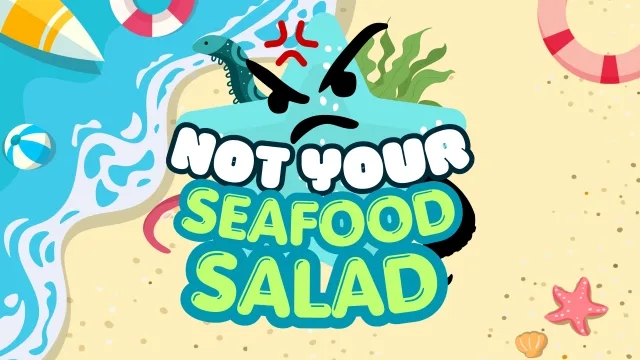 Değil Senin Seafood Salad oyununun kapağı