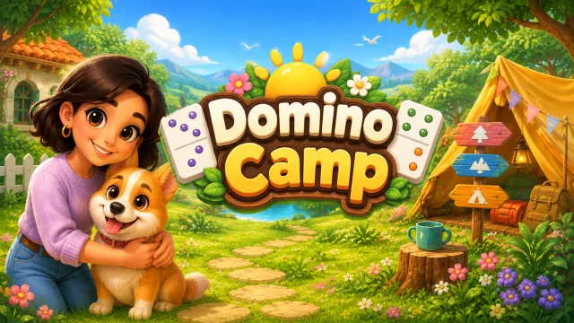 Domino Kamp oyununun kapağı