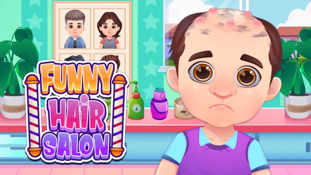 Eğlenceli Saç Salon oyununun kapağı