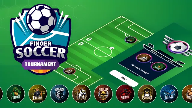 Finger Futbol Turnuva oyununun kapağı