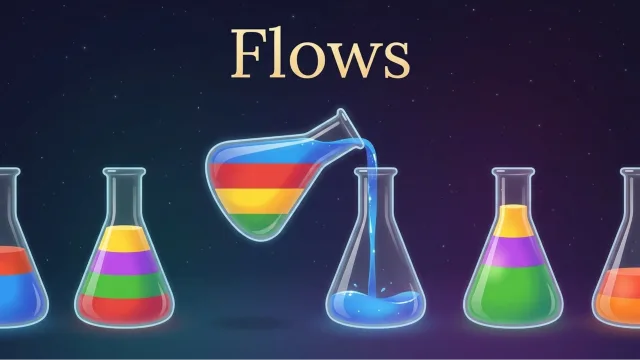 Flows oyununun kapağı