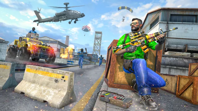 FPS Silah Atış Oyunu 3D oyununun kapağı