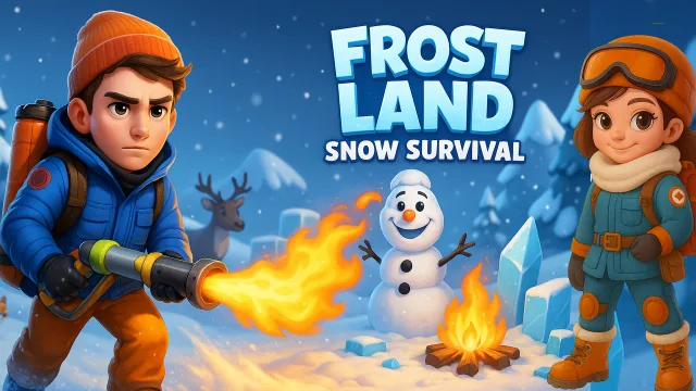 Frost Diyar - Kar Hayatta Kalma oyununun kapağı