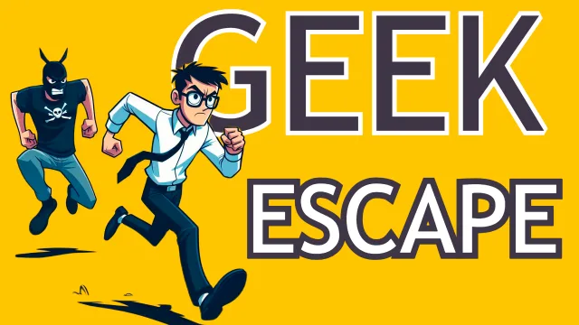 Geek Kaçış: Koşu İçin Hayatta Kalma oyununun kapağı