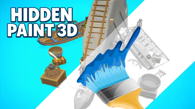 Gizli Boya 3D oyununun kapağı