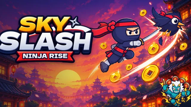 Gökyüzü Kesme: Ninja Yükseliş oyununun kapağı