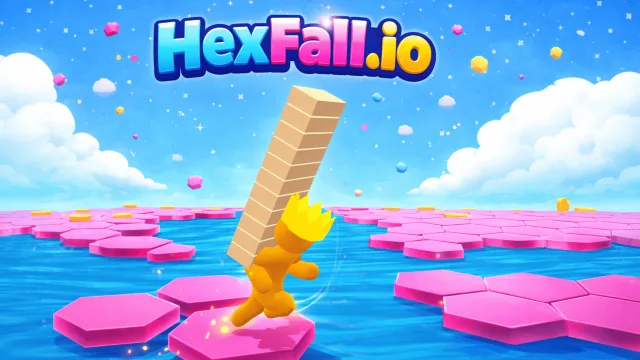 Hexfall.İo oyununun kapağı