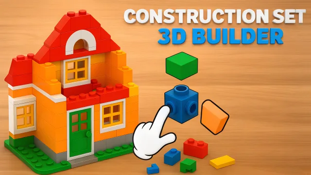 İnşaat Set - 3D İnşaatçı oyununun kapağı
