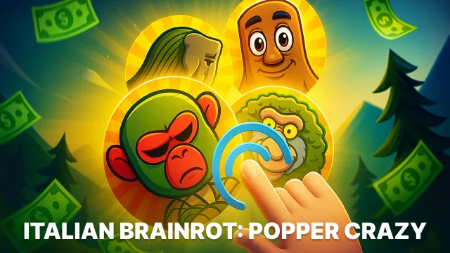 İtalyan Brainrot: Popper Çılgın oyununun kapağı