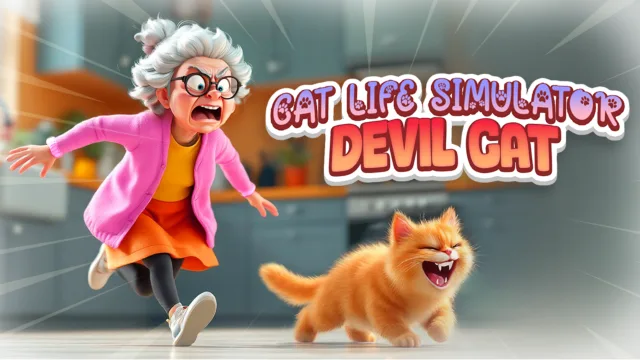 Kedi Yaşam Simülatörü: Şeytan Kedi oyununun kapağı