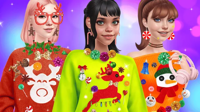 Kendin Yap Ugly Yılbaşı Sweater oyununun kapağı