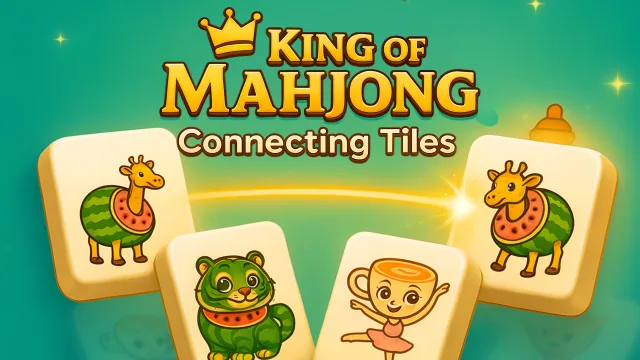 Kral Mahjong: Bağlama Taşlar oyununun kapağı