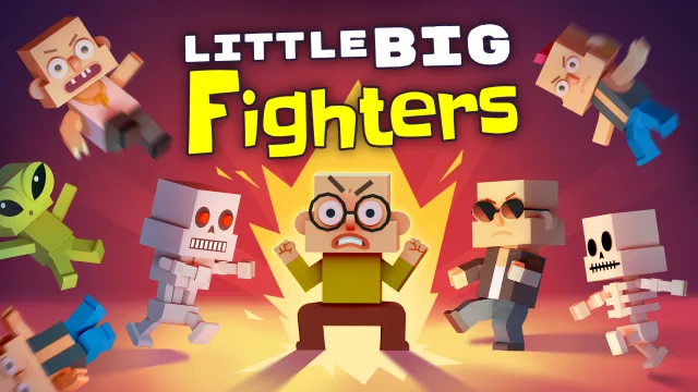Küçük Büyük Fighters oyununun kapağı