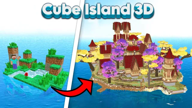 Küp Ada 3D oyununun kapağı