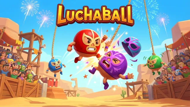 Luchaball oyununun kapağı