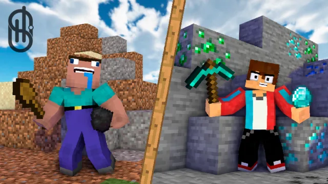 Maden Madencilik Adalar: Skyblock Köy oyununun kapağı