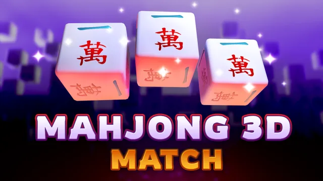 Mahjong 3D Eşleştirme oyununun kapağı