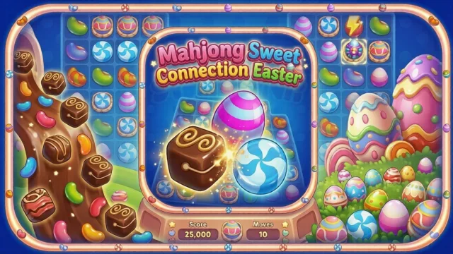 Mahjong Tatlı Connection Bahar oyununun kapağı