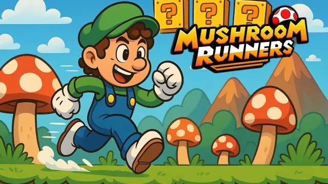 Mantar Runners oyununun kapağı