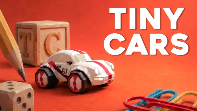 Minik Arabalar oyununun kapağı