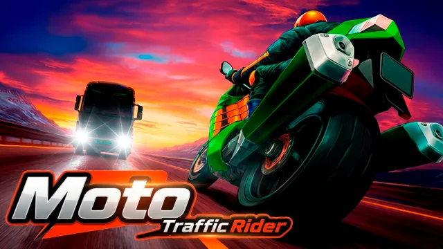 Moto Trafik Sürücü oyununun kapağı