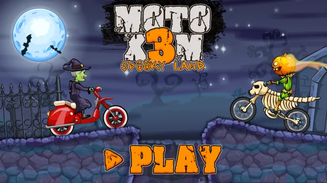 Moto X3M Spooky Diyar oyununun kapağı