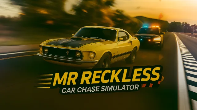 MR.Reckless Araba Kovalamaca Simülatörü oyununun kapağı